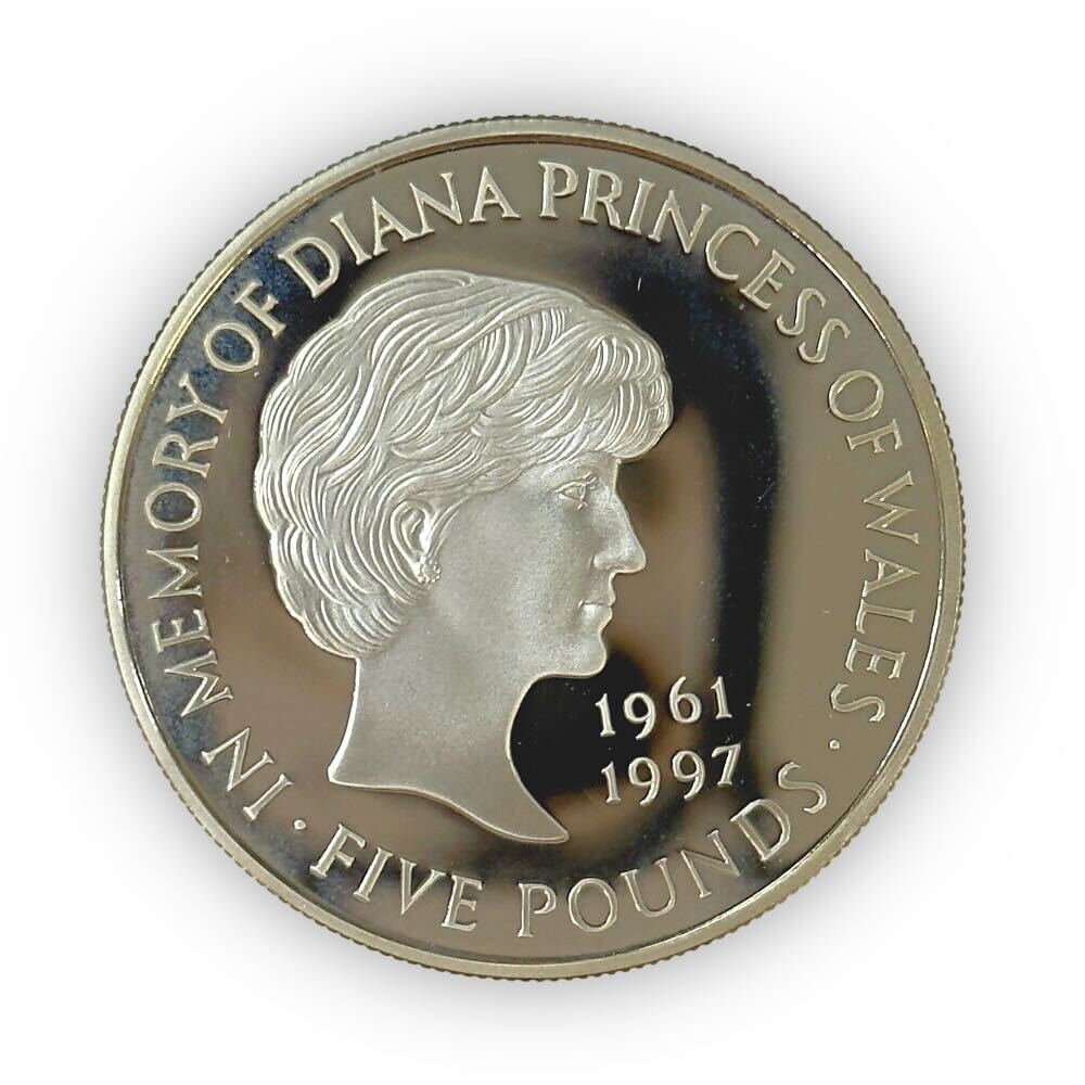 Britain 1999 Princess Diana Memorial 1 Ounce Sterling Silver Proof Coin
