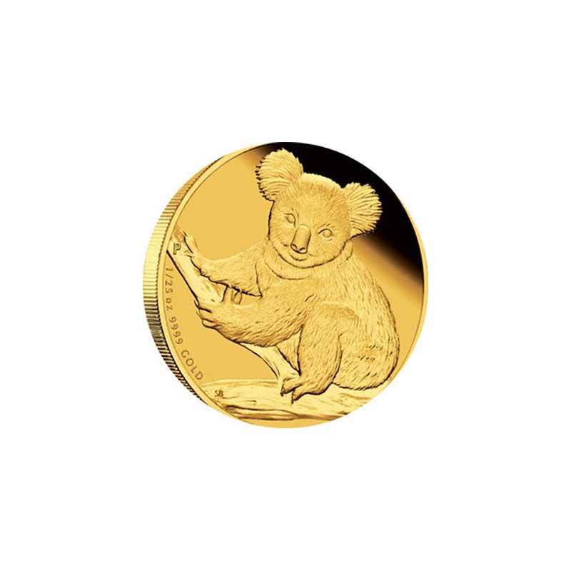 Australia 1/25 Oz. Gold Koala 2009