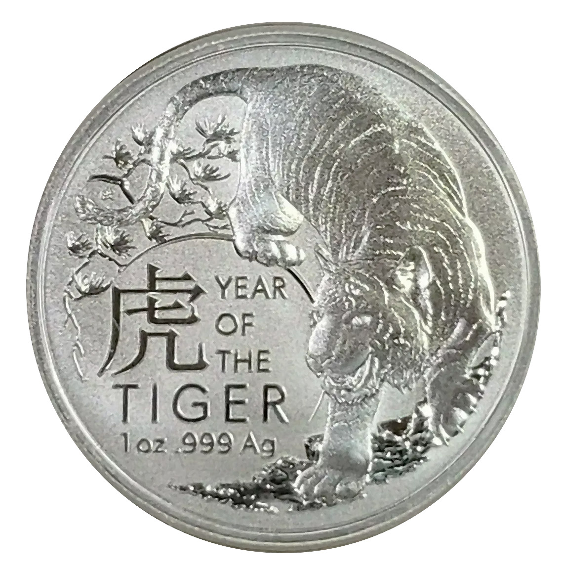 Australia 1 Ounce Silver 2022 Year of the Tiger