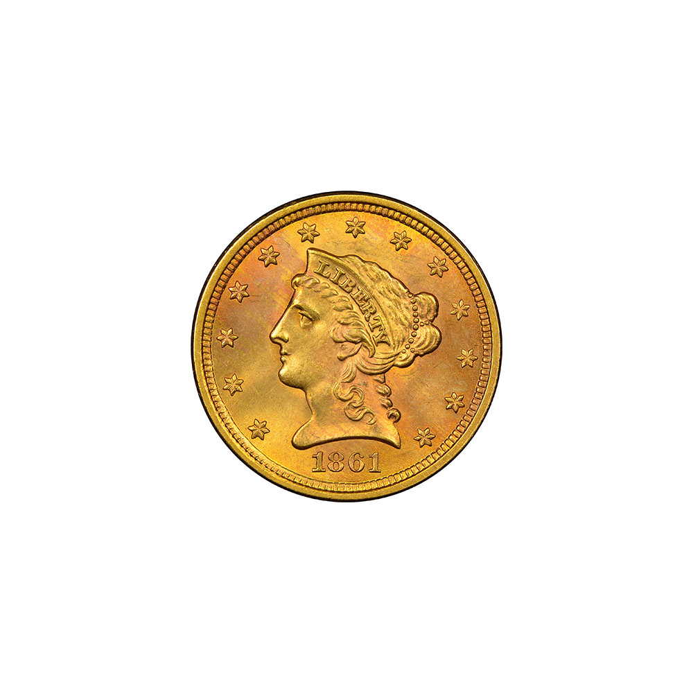 $2.5 Liberty Gold Coins