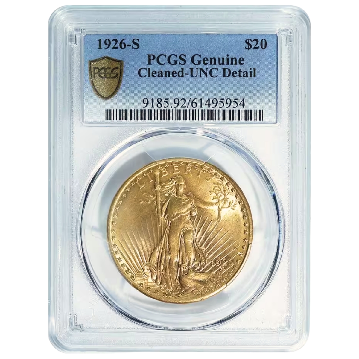 Certified $20 St Gaudens Gold Coins