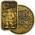 2014 Bronze Christmas Coins & Bars