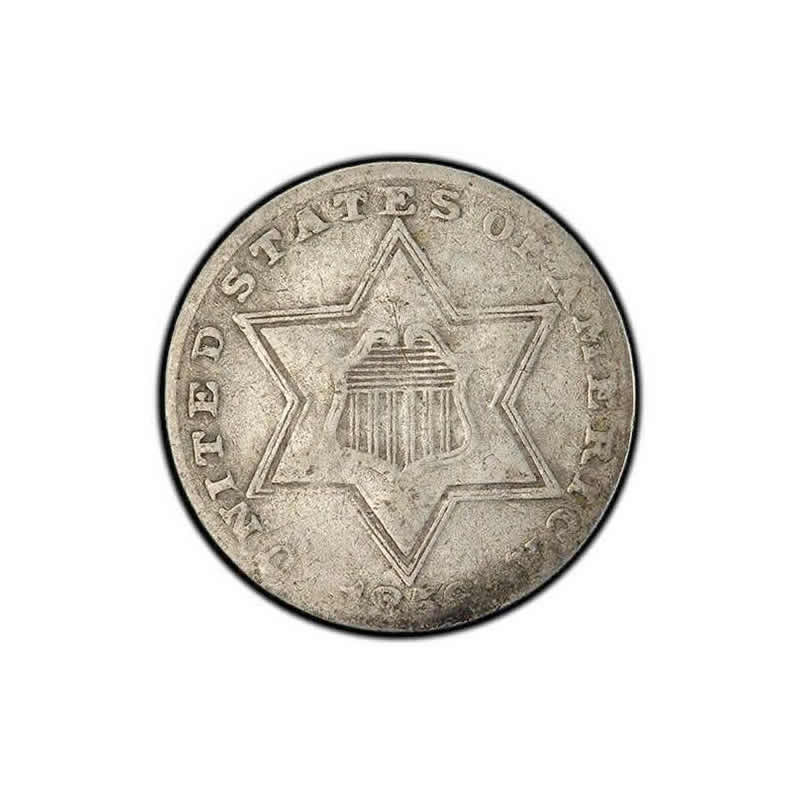Three Cent Silver Very Fine
