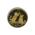 Isle Of Man Gold Cats 5th Ounce
