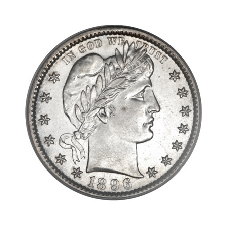 Barber Quarters Almost Uncirculated Condition