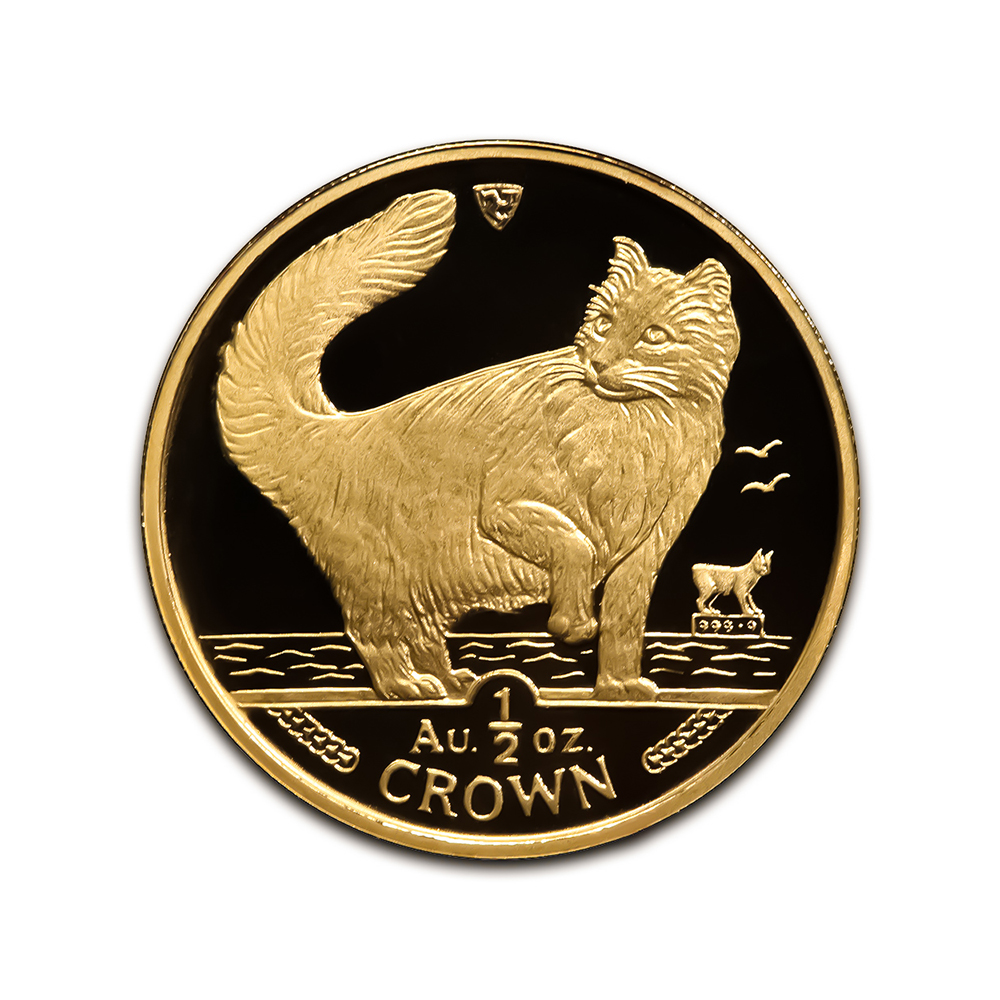 Isle Of Man Gold Cats Half Ounce