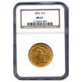 Certified $10 Liberty Gold Coins