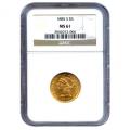 Certified $5 Liberty Gold Coins