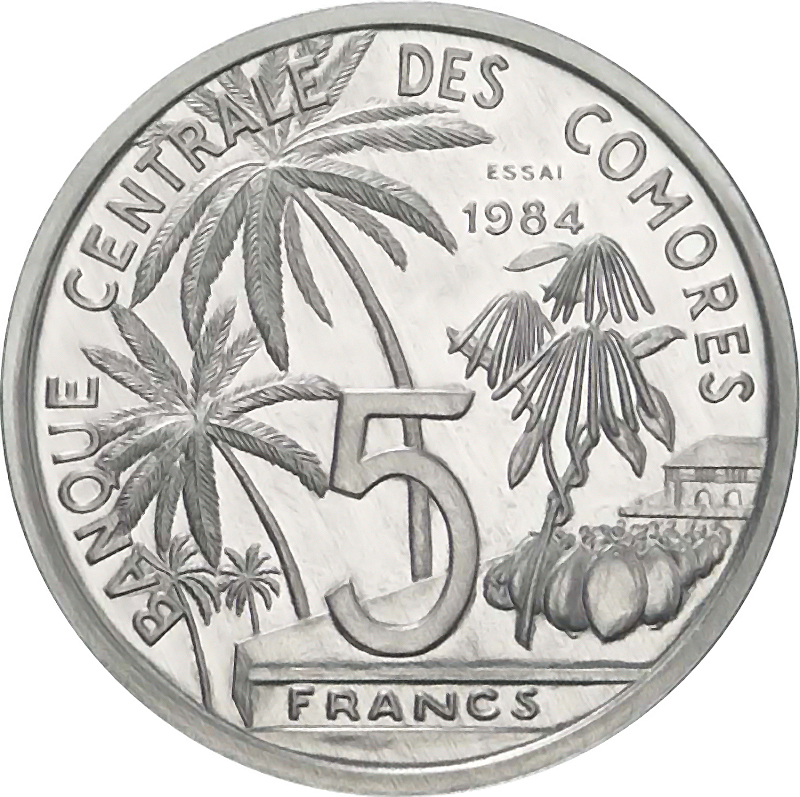 Comoros World Coins