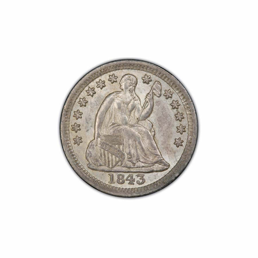 Seated Liberty Half Dimes Almost Uncirculated