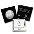 Silver America The Beautiful 5 oz Coins (Burnished w Box and COA)