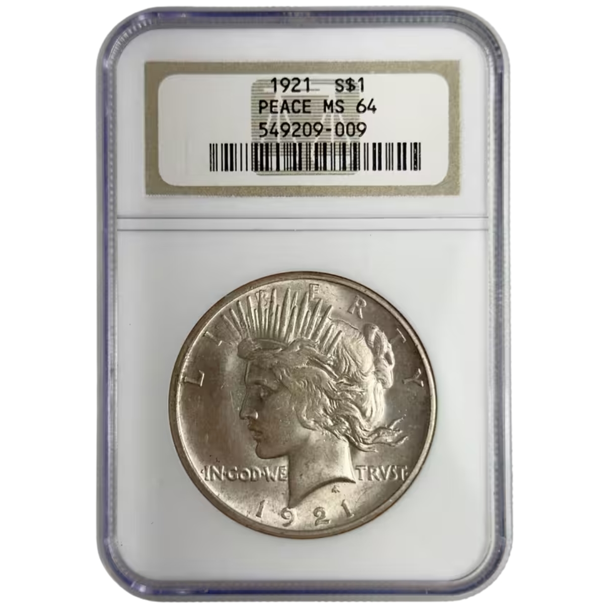 Certified Peace Dollars