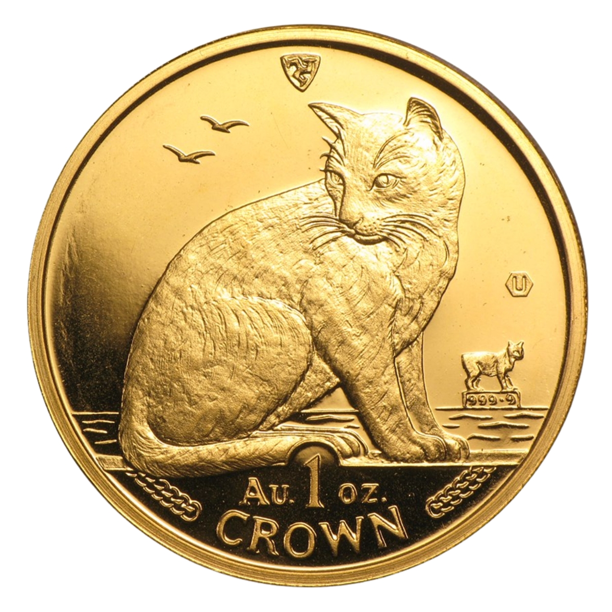 Isle Of Man Gold Cats One Ounce
