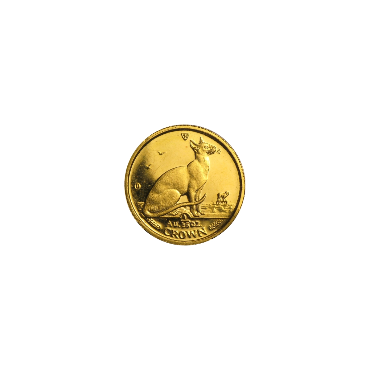 Isle Of Man Gold Cats 25th Ounce