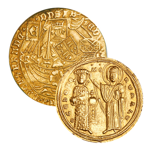 Byzantine & Medieval Gold and Silver Coins