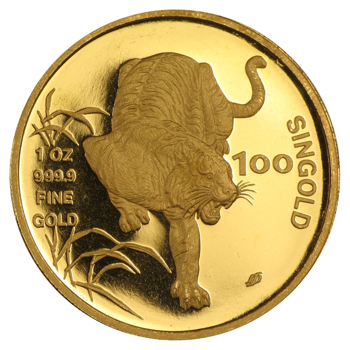 One Ounce Singapore Gold Coins