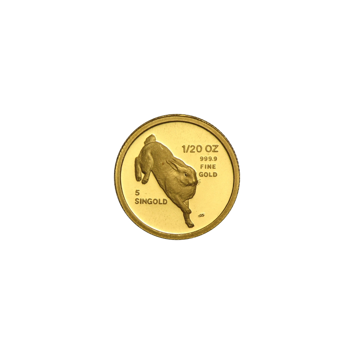 20th Ounce Singapore Gold Coins