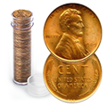 Uncirculated and Proof Lincoln Cent Rolls