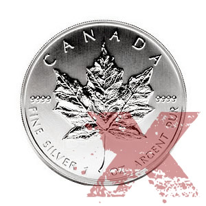 Silver Maple Leaf 1 oz Circulated - Random Year