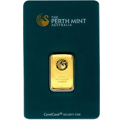 Perth Mint 10 Gram Gold Bar