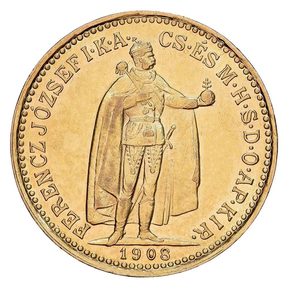 Hungary 10 Korona 0.098 Ounce