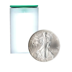 2000 Silver Eagle Roll of 20 Uncirculated Coins