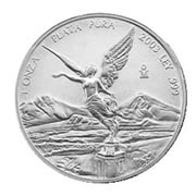 2001 1 oz Mexican Silver Libertad
