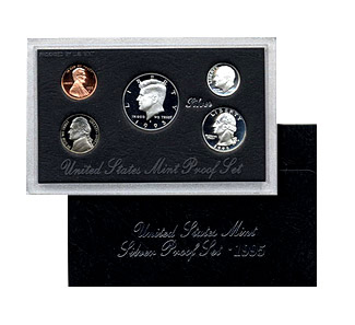 US Proof Set 1995 Silver