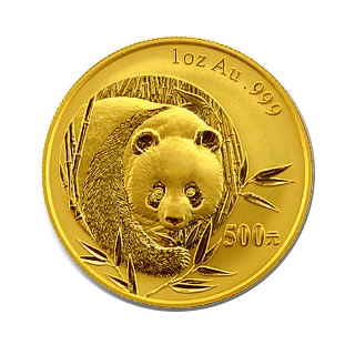 Chinese Gold Panda 1 Ounce 2003