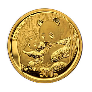 Chinese Gold Panda 1 Ounce 2005