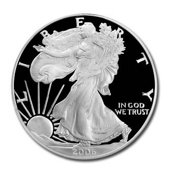 Proof Silver Eagle 2006-W