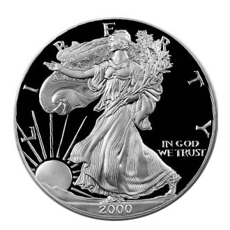 Proof Silver Eagle 2000-P