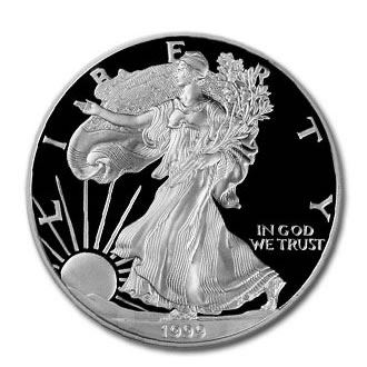 Proof Silver Eagle 1999-P