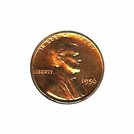 Proof Lincoln Cent 1956