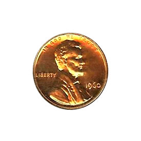 Proof Lincoln Cent 1960