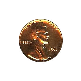 Proof Lincoln Cent 1961