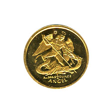 Isle Of Man Quarter Ounce Angel (dates our choice)
