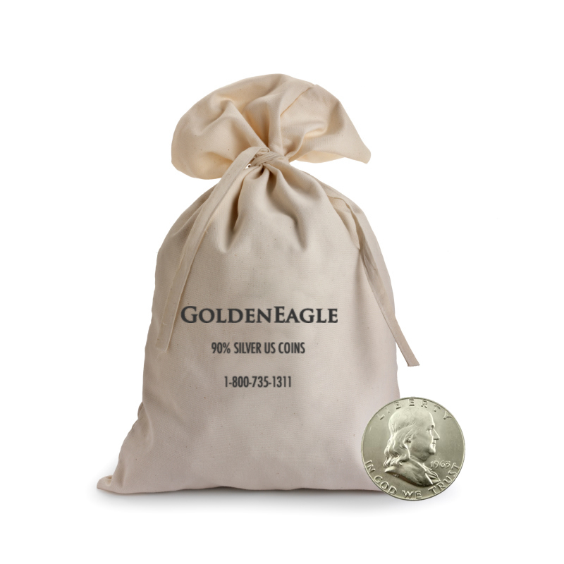 90% Silver Bag Franklin Halves $1000 Face (2000pcs.)
