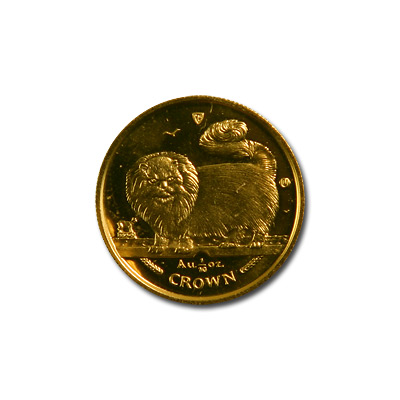 Isle of Man Gold Cat Tenth Ounce 1997