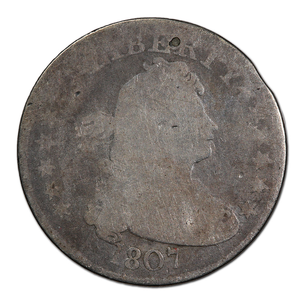 Draped Bust Quarter 1807 AG