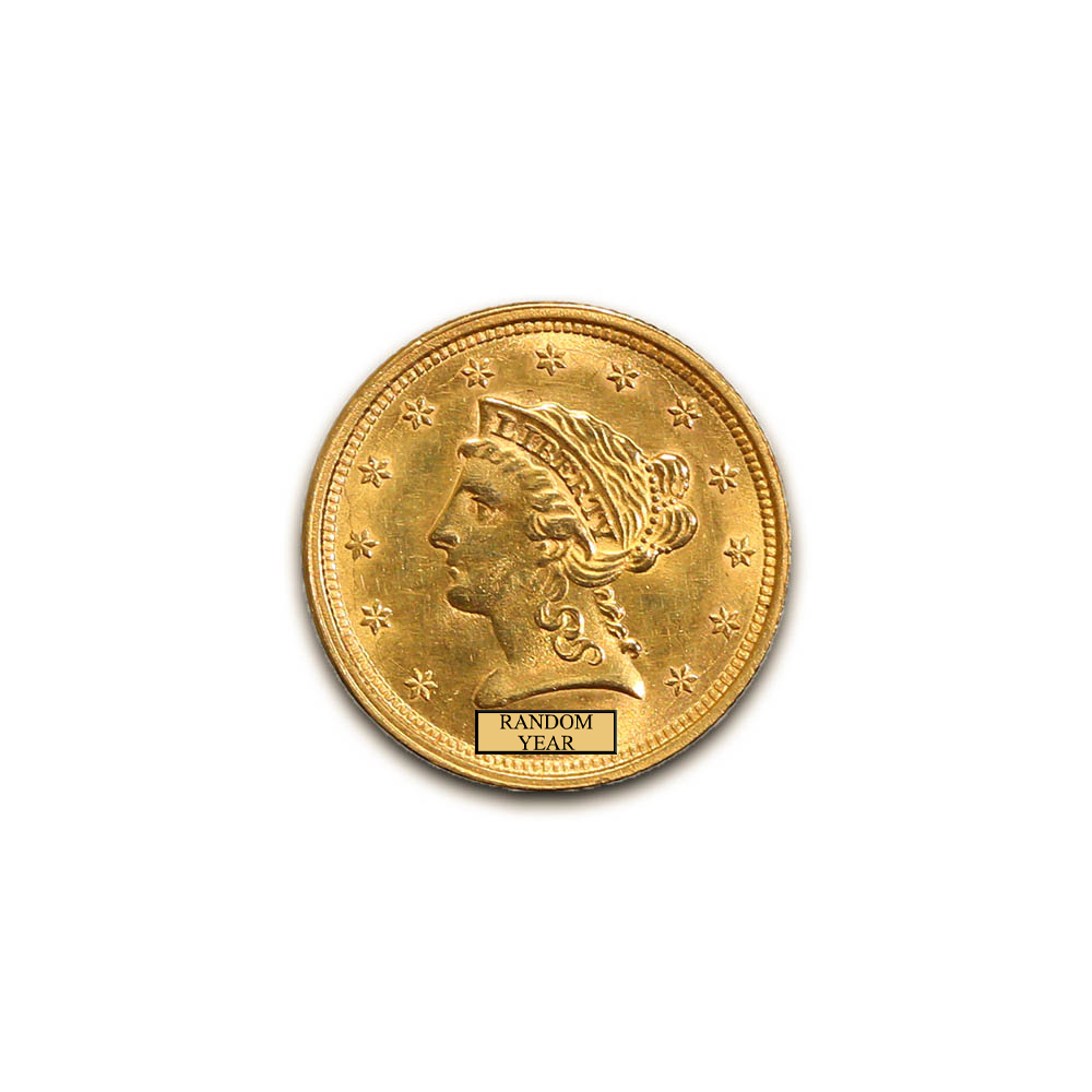 Early Gold Bullion $2.5 Liberty Uncirculated