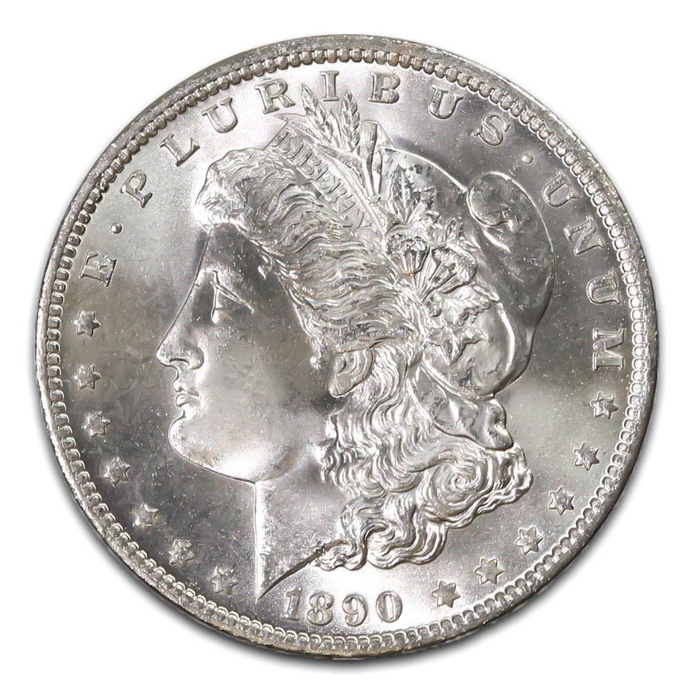Morgan Silver Dollar Uncirculated 1890
