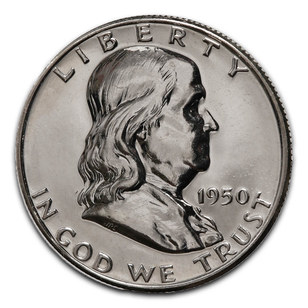 Proof Franklin Half Dollar 1950