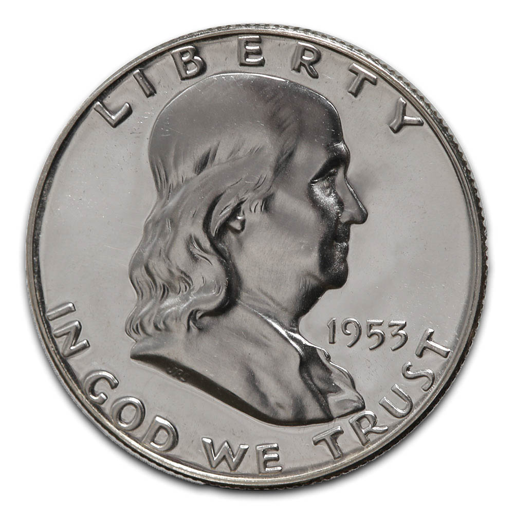 Proof Franklin Half Dollar 1953