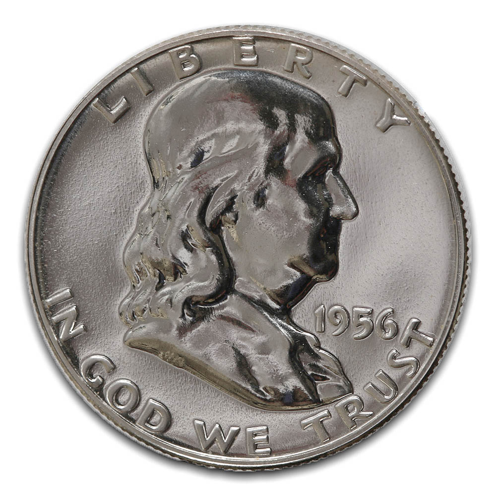 Proof Franklin Half Dollar 1956