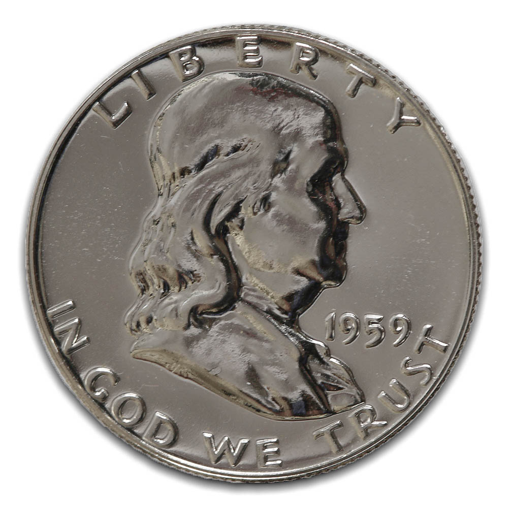 Proof Franklin Half Dollar 1959