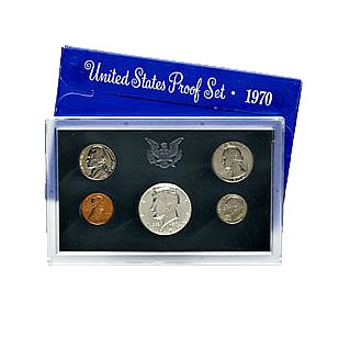 1970 Proof Set Small Date