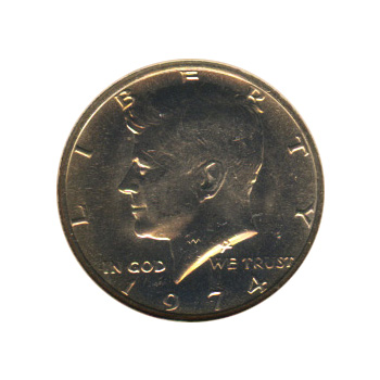 Kennedy Half Dollar 1974 BU