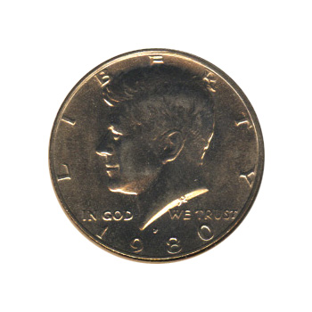 Kennedy Half Dollar 1980-P BU
