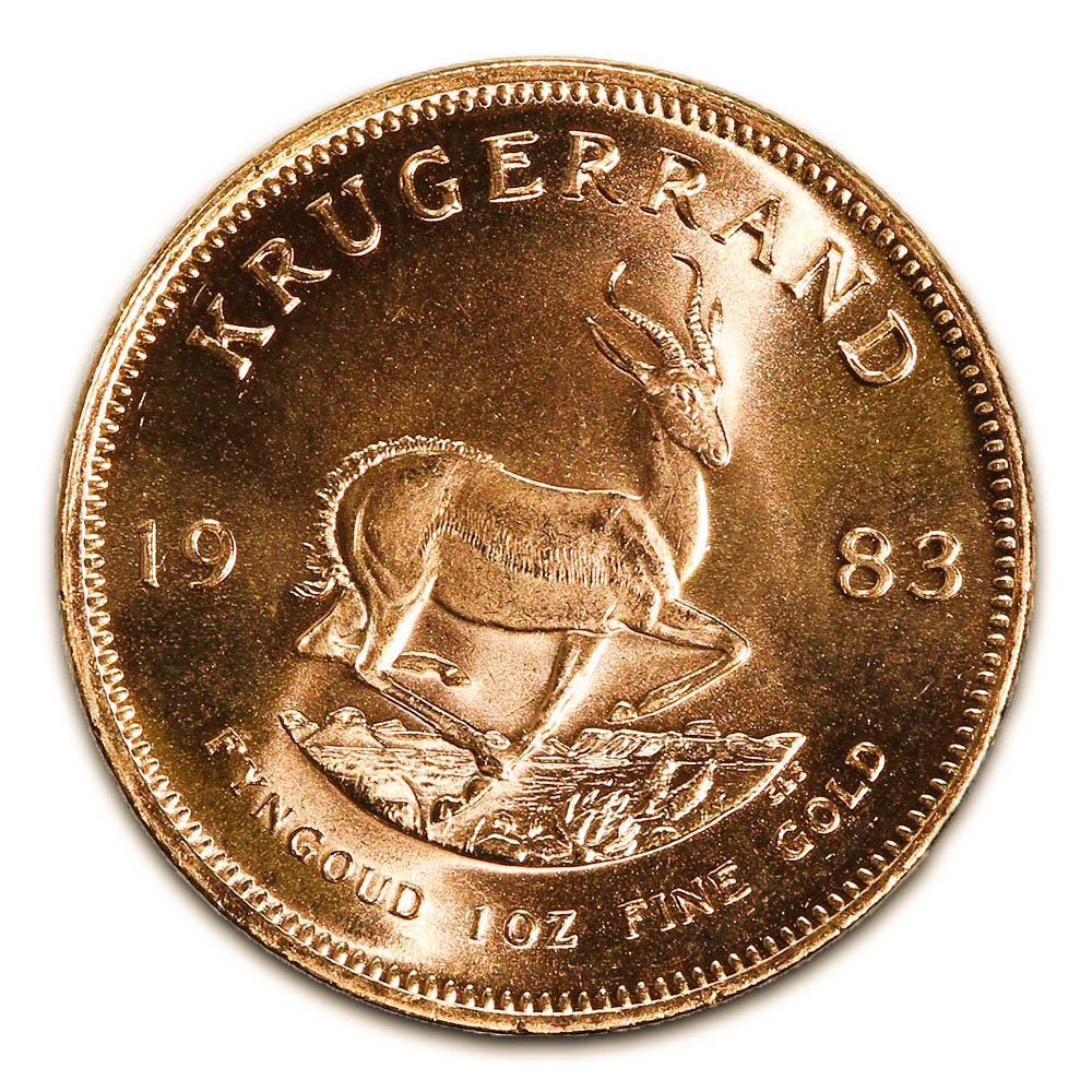 South Africa Gold Krugerrand 1 Ounce 1983